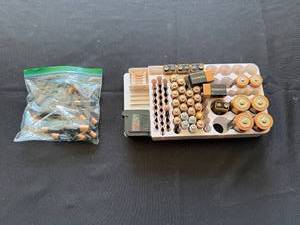 lot 25 image: Assorted Duracell Battery Collection with Battery Organizer