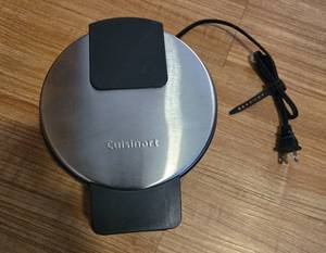 lot 80 image: Cuisinart Classic Waffle Maker Model WMR-CA