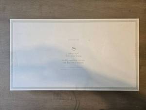 lot 84 image: Pottery Barn Kids Silver Leaf First Year Frame