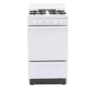 lot 28 image: 20 in. 2.42 cu. ft. Gas Range in White