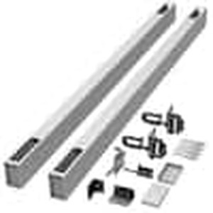 lot 105 image: (3) Veranda 5 ft. x 6 ft. Vinyl Fence Gate Framing Kit