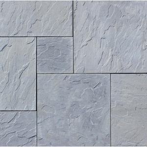 lot 183 image: Nantucket Pavers Patio-on-a-pallet 10 ft. x 10 ft. Gray Dutch York-Stone Concrete Pavers (44 Pieces100 Sq Ft)