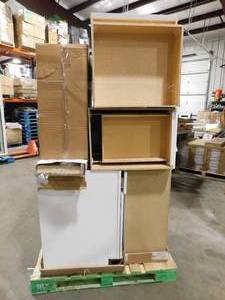 lot 20 image: PALLET LOT OF KITCHEN CABINETS