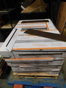 lot 23 image: Florida Tile Home Collection Burlington Walnut 6 in. x 24 in. Porcelain Floor and Wall Tile (448 sq. ft.)