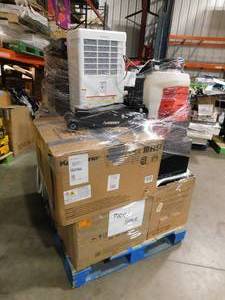 lot 49 image: WHOLESALE PALLET LOT OF GENERAL MERCHANDISE-parts or repair