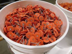 lot 102 image: 2 - 5 Gallon pails of Grip Tite Nails