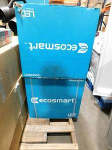 lot 109 image: EcoSmart 65-Watt Equivalent BR30 Dimmable LED Flood Light Bulb Daylight (36 Bulbs)