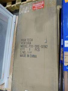 lot 119 image: 8-14 in. x 10 in. Power Pet Fully Automatic Patio Pet Door with Dual Pane Low-E Glass, Regular Track Height