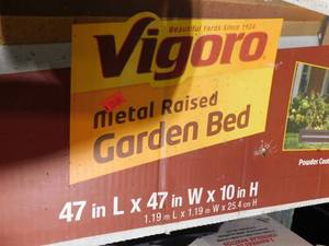 lot 127 image: (3) 47 x 47 x10 Raised Garden Beds