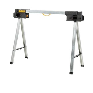 lot 136 image: DEWALT 32 in. H Metal Folding Sawhorse