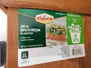 lot 32 image: (2) 28 BROOKYLN PLANTERS