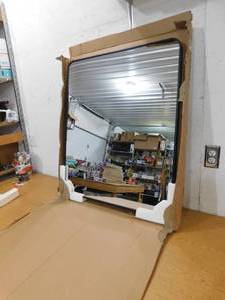 lot 97 image: 30 in. W x 36 in. H Rectangular Framed Wall Bathroom Vanity Mirror
