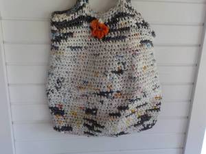 lot 14 image: Bag made from Recycled Plastic Bags...