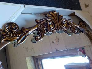 lot 52 image: Filigree 22 x 64 Brass Finish Ful...