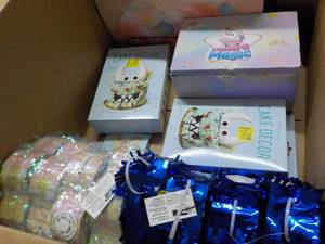 lot 87 image: Large Box of Party Supplies...