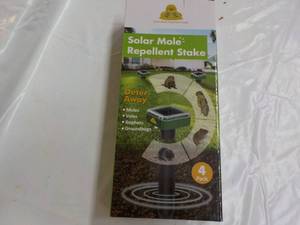 lot 96 image: Solar Mole Repellent Stake...