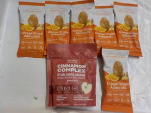 lot 137 image: Orange Ginger Almonds and Gummies...