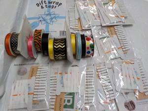 lot 143 image: Ribbon and Party Supplies...