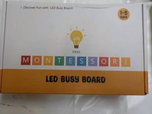 lot 161 image: Montessori LED Busy Board...