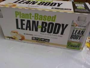 lot 168 image: 12 pack Lean Body Plant Based Prote...
