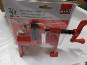 lot 190 image: Bessey 34 Pipe Clamp H Style...