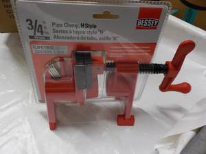 lot 192 image: Bessey 34 Pipe Clamp H Style...