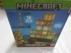 lot 203 image: Minecraft Block Building Light ...