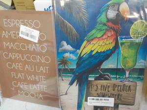 lot 210 image: 2 Wall Signs...