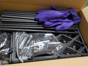 lot 234 image: 8 Panels Decorative Garden Fence 14...