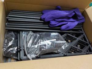lot 235 image: 8 Panels Decorative Garden Fence 14...