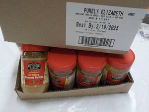lot 241 image: 12 pack Natural Peanut Butter and 1...