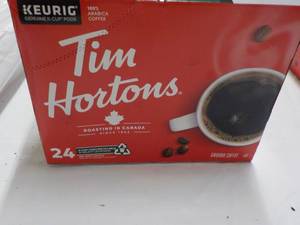lot 243 image: Keurig Tim Hortons 24 Ground Coffee...
