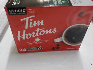 lot 246 image: Keurig Tim Hortons 24 Ground Coffee...