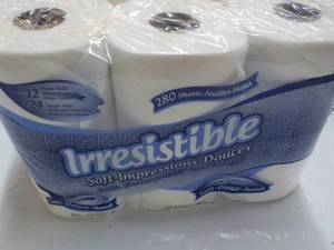 lot 253 image: 12 Rolls Irresistible 2 Ply Bath Ti...