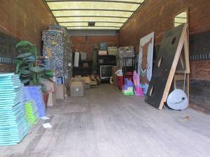 lot 01 image: Truckload of treasures  Patio to Audio  Visual Carts, Elementary School Curriculum, Science Learning Objects, Books, New Clothes & More