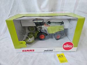 lot 103 image: CLAAS 132 scale model Jaguar 950