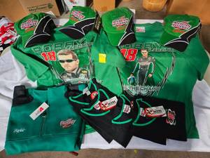 lot 112 image: Bobby Labonte #18 car - Vintage  NASCAR Apparel