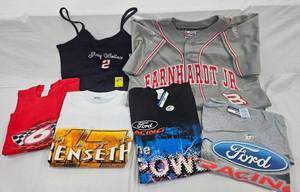 lot 129A image: BIG LOT MIXED DRIVERS - Vintage NASCAR Apparel