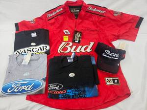 lot 129B image: Mixed Drivers Lot - Vintage NASCAR Apparel