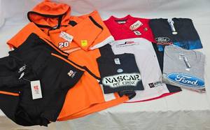 lot 129C image: Mixed Driver Lot - Vintage NASCAR Apparel