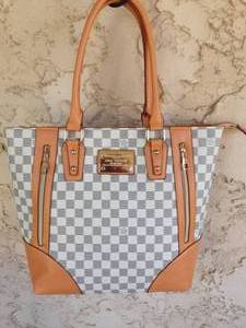 White Tote Handbag