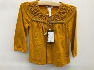 lot 8 image: Matilda Jane size 12-18 month golden hour smocked baby knit top
