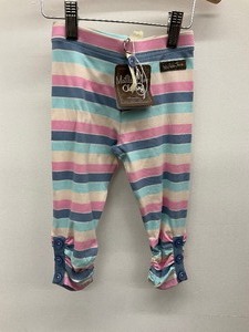 lot 9 image: Matilda Jane size 4 striped leggings