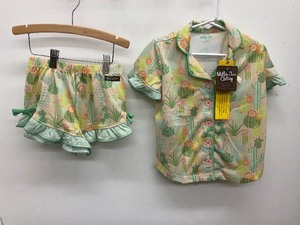 lot 38 image: Matilda Jane Size 4  two piece cactus pajama short set.