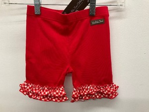 lot 50 image: Matilda Jane Size 6 shorties with red gingham ruffle