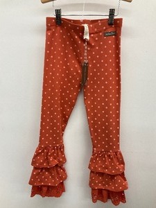 lot 83 image: Matilda Jane Size 8 polka dot and ruffle bottom leggings