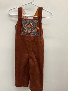 lot 125 image: Matilda Jane Size 6-12 month corduroy overalls