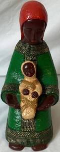 lot 87 image: Madonna and Child Saint Blaise Statue