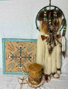 lot 56 image: Native American Bundle - Includes 3 Pieces