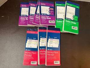 lot 130 image: Money  Receipt Books